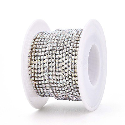 Iron Rhinestone Cup Chains CH-T006-02A-05-1