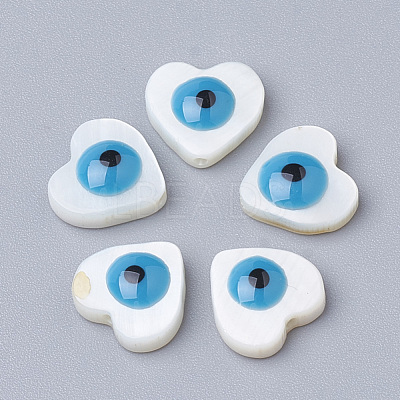 Natural Freshwater Shell Beads X-SHEL-Q017-07B-1
