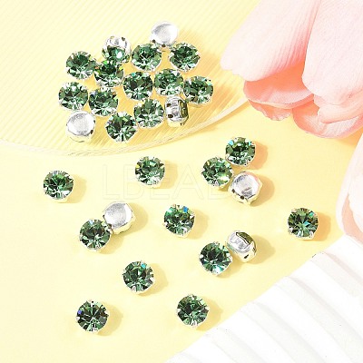 Preciosa&reg MAXIMA Crystal in Sew-On Cup Y-PRC-SS39-50010-S-1