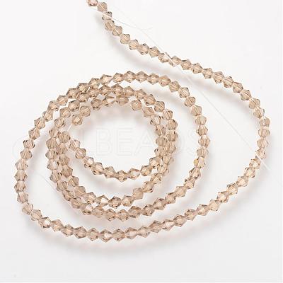 Imitation Austrian Crystal 5301 Bicone Beads GLAA-S026-3mm-09-1