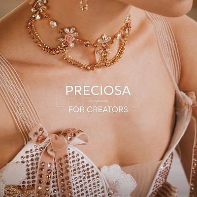 Preciosa&reg Crystal Hotfix Flatback Stones Y-PRC-HSS8-80310-200-1