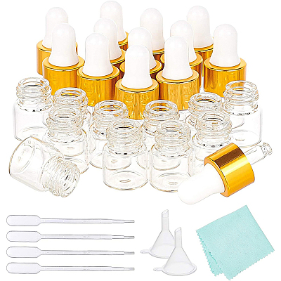 Empty Glass Dropper Bottles MRMJ-BC0002-04-1