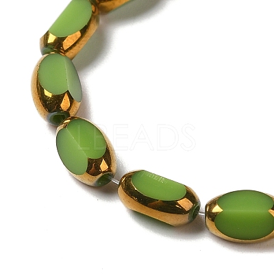 Electroplate Glass Beads Strands EGLA-P061-02A-08-1