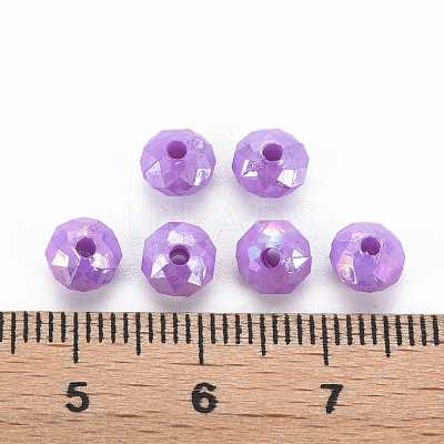 Opaque Acrylic Beads MACR-Q239-018C-06-1