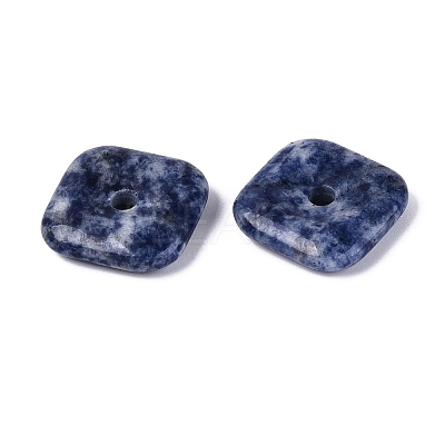 Natural Blue Spot Jasper Pendants G-Q602-02D-1