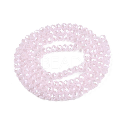 Electroplate Glass Beads Strands EGLA-A044-J2mm-A02-1