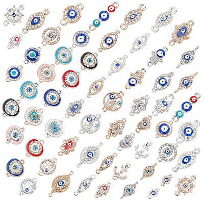 Evil Eye Jewelry Making Finding Kit DIY-NB0008-22A-1