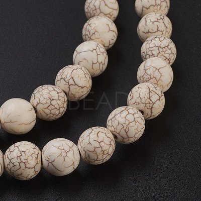 Synthetic Magnesite Beads Strands X-TURQ-S192-10mm-1-1