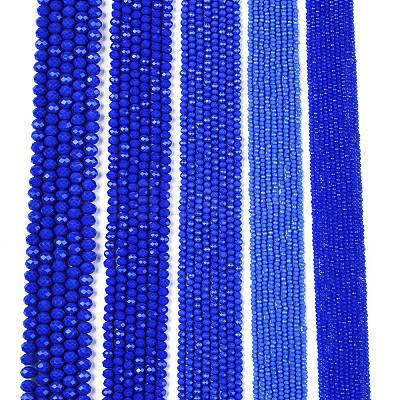 Opaque Solid Color Imitation Jade Glass Beads Strands EGLA-A044-P4mm-D32-1