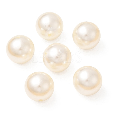 ABS Plastic Imitation Pearl Round Beads SACR-S074-20mm-A41-1
