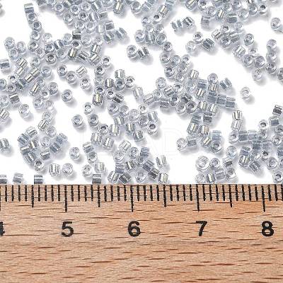 Transparent Inside Colours Glass Seed Beads SEED-H003-04C-1