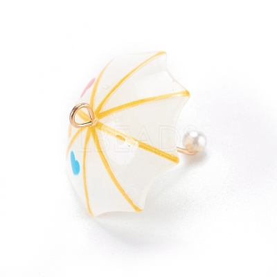 Resin Pendants X-CRES-M007-04C-1