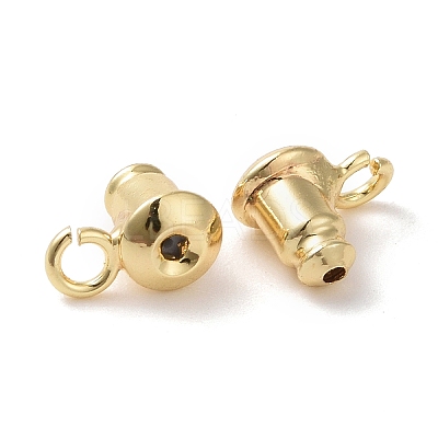Rack Plating Brass Ear Nuts LS-KK-C236-01B-1