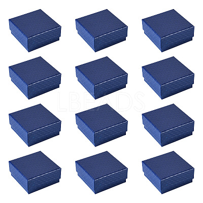 Rhombus Textured Cardboard Gift Storage Boxes CON-TAC0010-03B-02-1