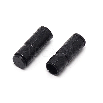 Alloy Cord Ends PALLOY-WH0088-34EB-1