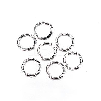 Tarnish Resistant 304 Stainless Steel Open Jump Rings STAS-D448-097P-5mm-1