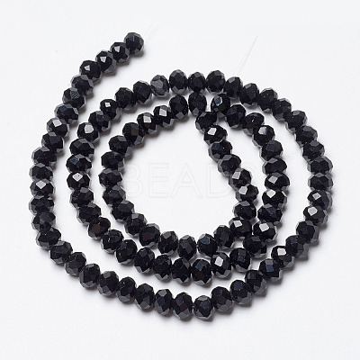 Opaque Solid Color Glass Beads Strands LS-EGLA-A034-P1mm-D18-1