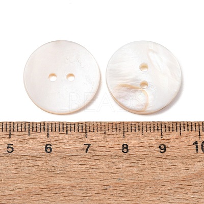 Natural Shell Buttons SH-CBACDEA-01-1