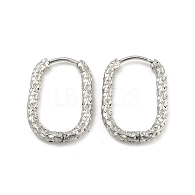 Non-Tarnish 304 Stainless Steel Hoop Earring LS-STAS-A091-17B-P-1