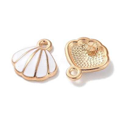 Alloy Enamel Pendants ENAM-O001-02F-G-1