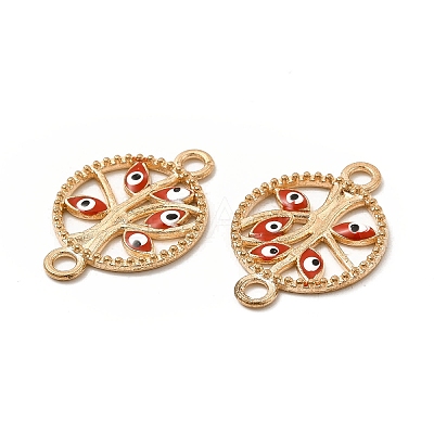Alloy Enamel Connector Charms FIND-H039-19KCG-B-1