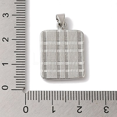 Rack Plating Brass Pendants KK-B092-42P-W-1