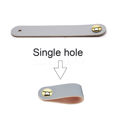 Leather Handle LS-DIY-WH0182-19E-1
