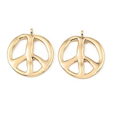 Brass Pendants KK-D106-01G-1