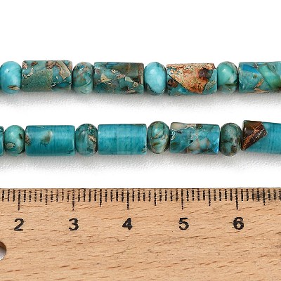 Dyed Synthetic Imperial Jasper Beads Strands GG-CBAA20A-02A-1