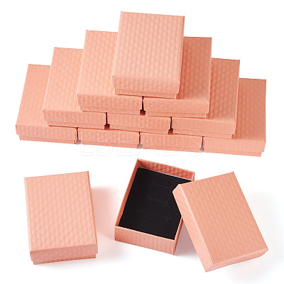 Rhombus Textured Cardboard Gift Storage Boxes CON-TAC0010-03A-05-1