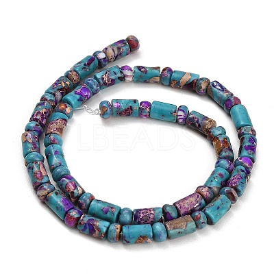 Dyed Synthetic Imperial Jasper Beads Strands GG-CBAA20A-02B-1