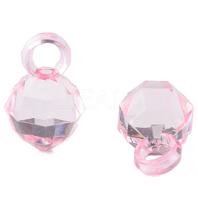 Transparent Acrylic Pendants MACR-S373-125-B01-1