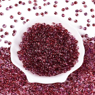 6/0 Gradient Color Glass Seed Beads SEED-N007-36J-1