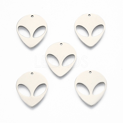 Non-Tarnish 201 Stainless Steel Pendants STAS-N098-117P-1