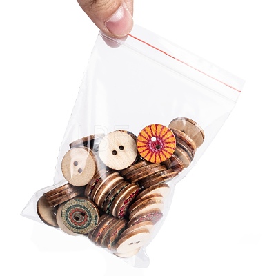Plastic Resealable Packaging Bags OPP-Q002-8x12cm-1