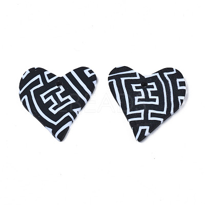 Handmade Polymer Clay Pendants CLAY-N010-045A-1