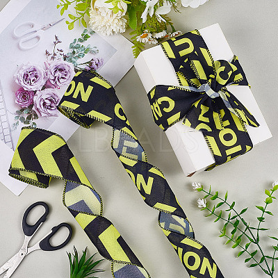 2 Rolls Burlap Ribbons SRIB-WH20009-010-1