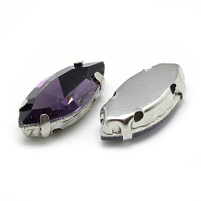 Sew on Rhinestone RGLA-T034-4x15mm-17-1