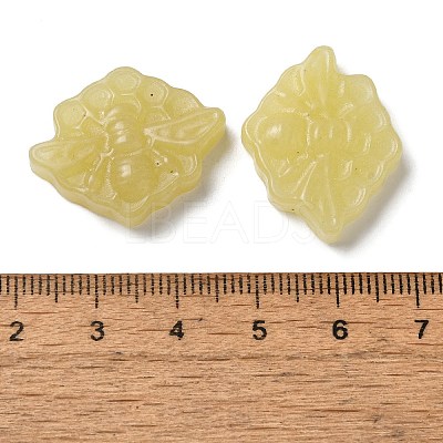 Natural Topaz Jade Carved Cabochons G-N343-01-1