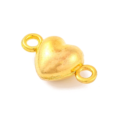 Alloy Magnetic Clasps with Loops PALLOY-L234-01G-NF-1