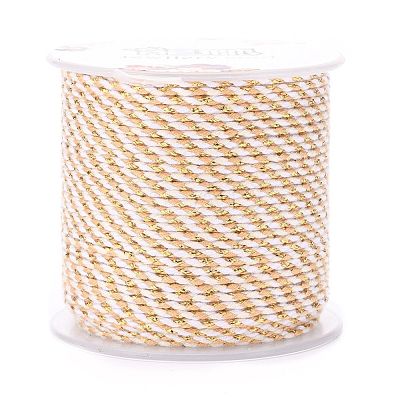 4-Ply Polycotton Cord with Metallic Thread OCOR-Z003-C09-1