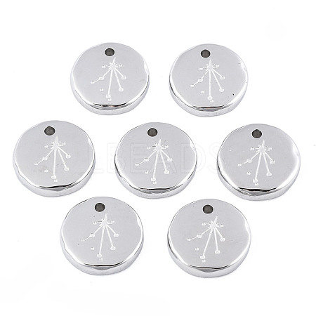 Non-Tarnish 316 Surgical Stainless Steel Charms STAS-S116-418K-P-1