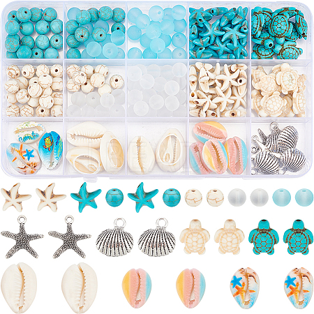 SUNNYCLUE DIY Jewelry Making Finding Kit DIY-SC0023-86-1