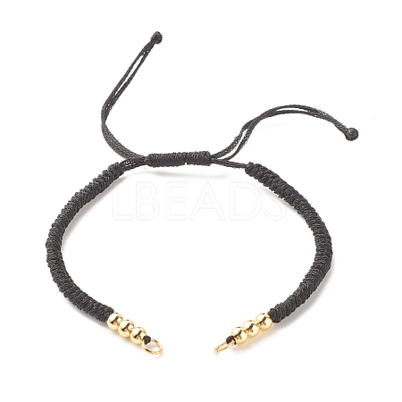Adjustable Braided Polyester Cord Bracelet Making AJEW-JB01109-01-1