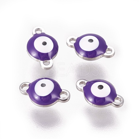 304 Stainless Steel Enamel Links connectors STAS-F206-02P-A02-1