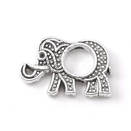 Tibetan Style Alloy Bead Frame LS-TIBE-WH0002-06AS-1