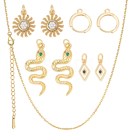 DIY Jewelry Earring Kits DIY-SC0034-01-1