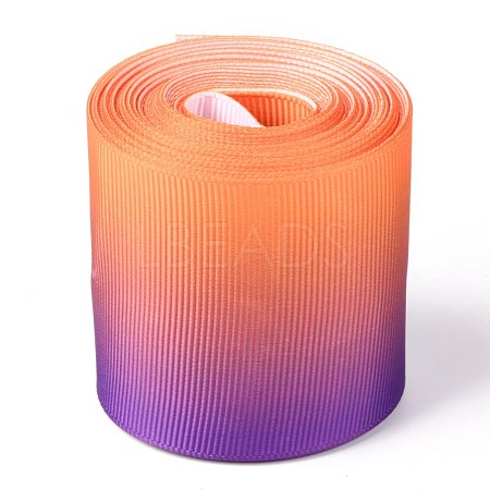 Gradient Rainbow Polyester Ribbon OCOR-G008-04C-1