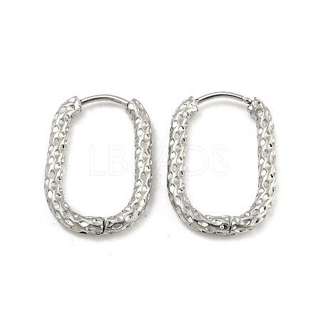 Non-Tarnish 304 Stainless Steel Hoop Earring LS-STAS-A091-17B-P-1