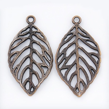 Alloy Pendants PALLOY-DA10-1912-R-FF-1
